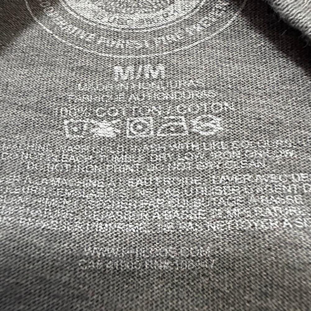 Smokey Bear Official Licensed Graphic T Shirt Men's Medium Gray 100% Cotton - Picture 9 of 9